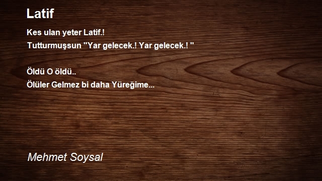 Mehmet Soysal