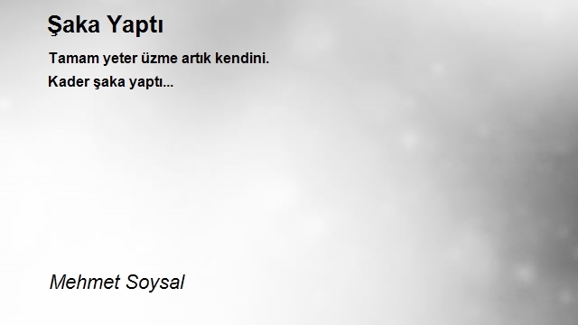 Mehmet Soysal