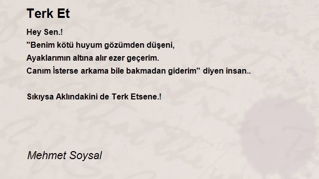 Mehmet Soysal