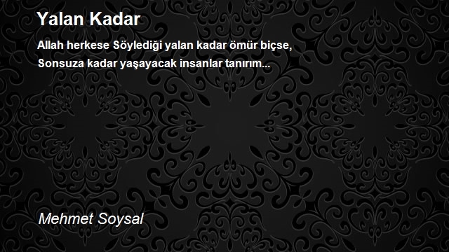 Mehmet Soysal