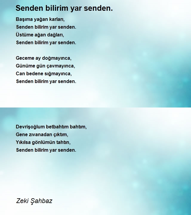 Zeki Şahbaz