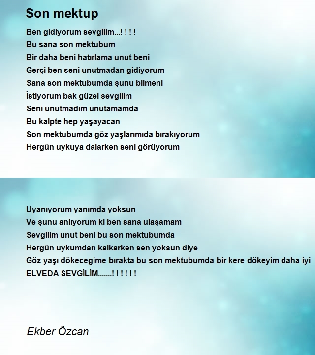 Ekber Özcan