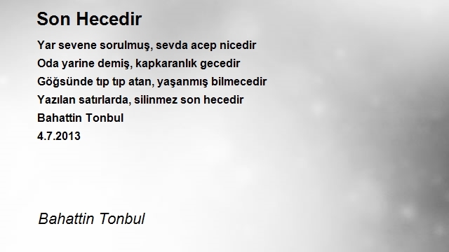 Bahattin Tonbul