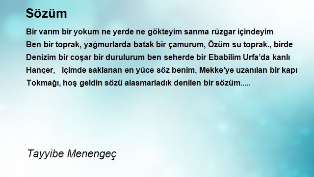 Tayyibe Menengeç