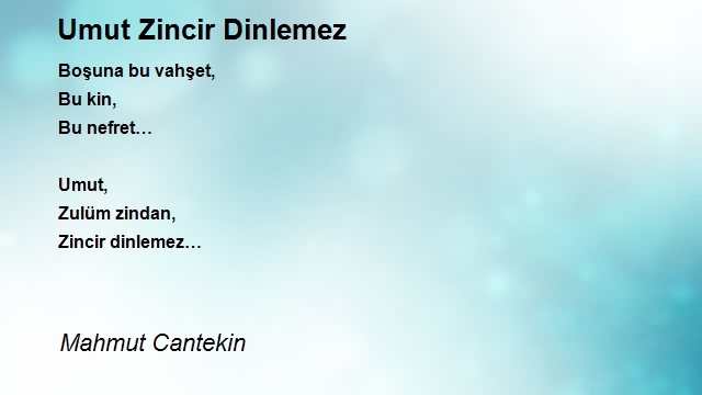 Mahmut Cantekin