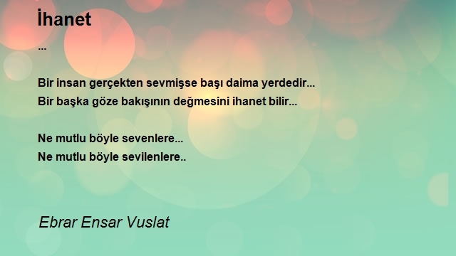 Ebrar Ensar Vuslat