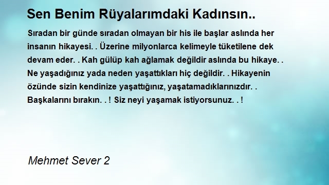 Mehmet Sever 2