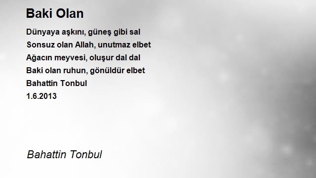 Bahattin Tonbul