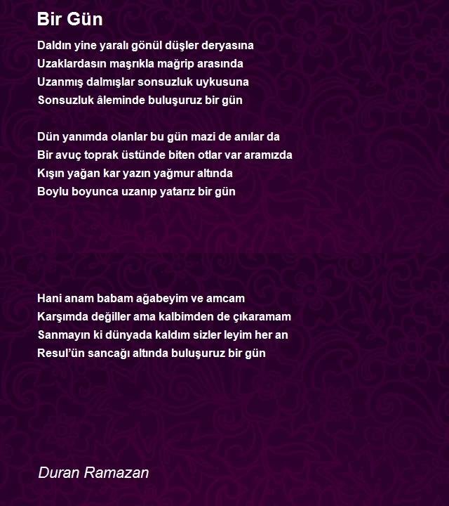 Duran Ramazan