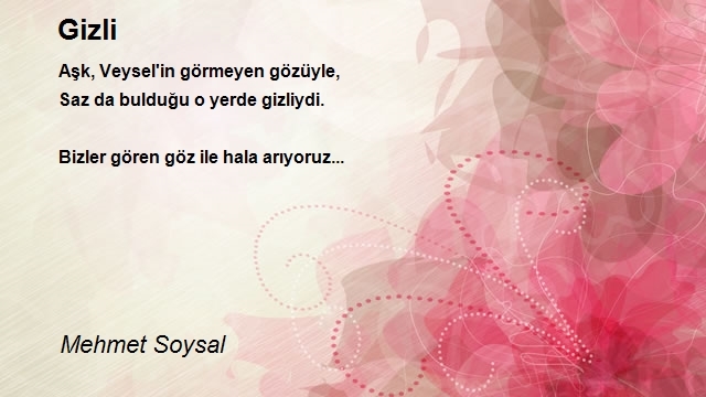 Mehmet Soysal