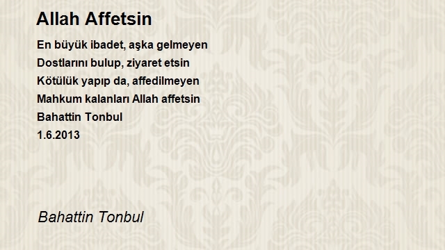 Bahattin Tonbul