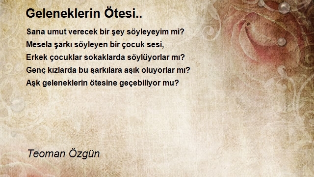 Teoman Özgün