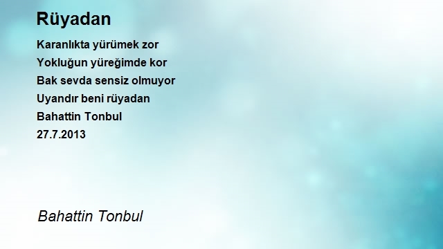 Bahattin Tonbul