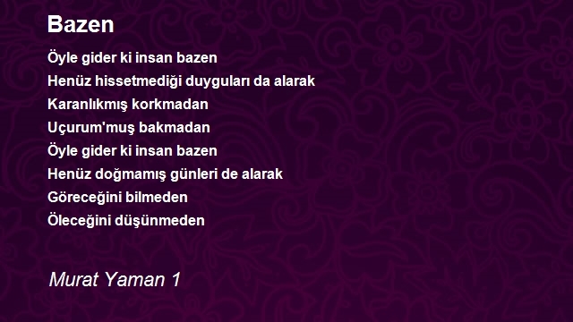 Murat Yaman 1