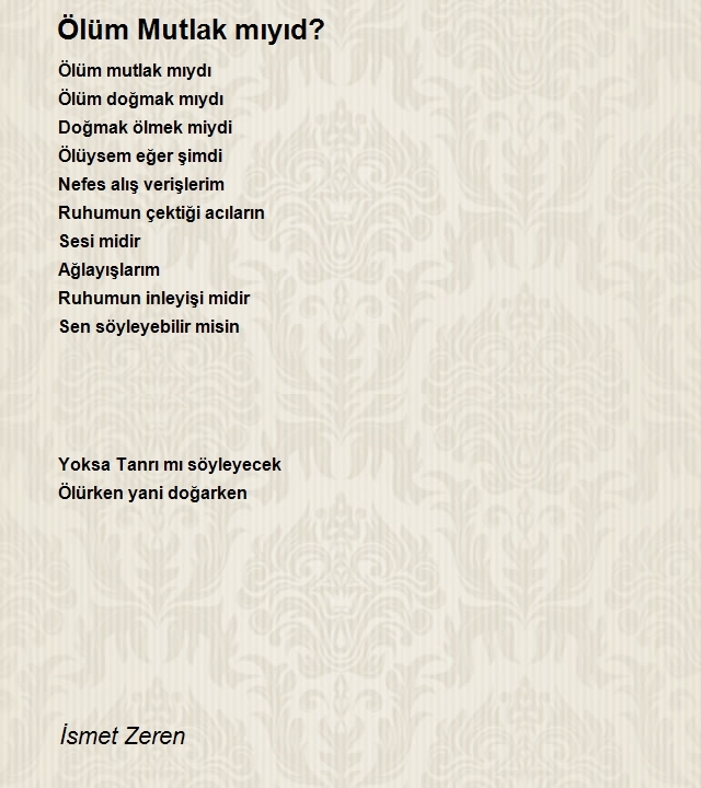 İsmet Zeren