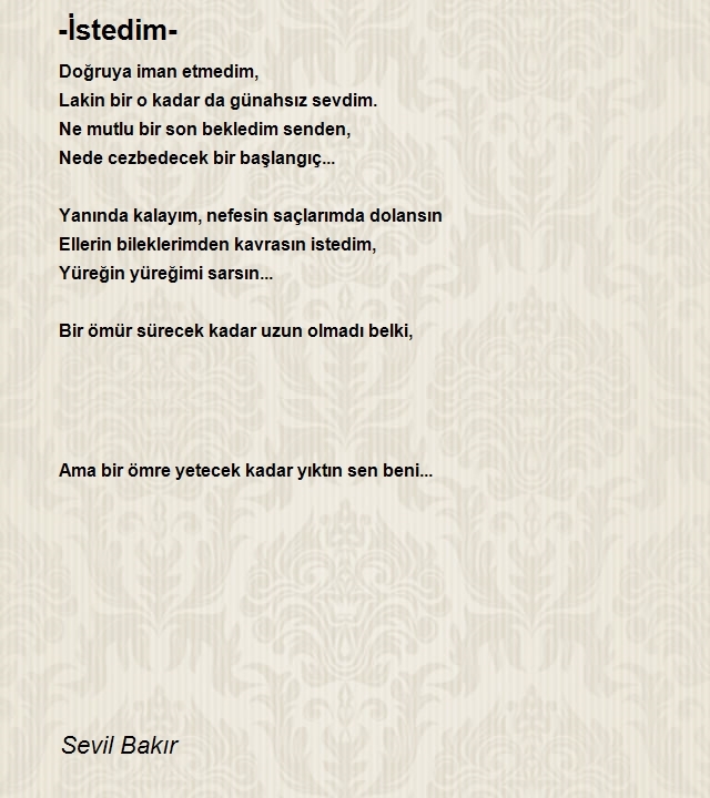 Sevil Bakır