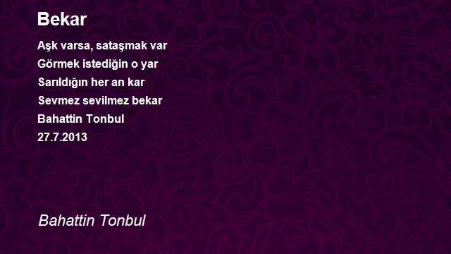 Bahattin Tonbul