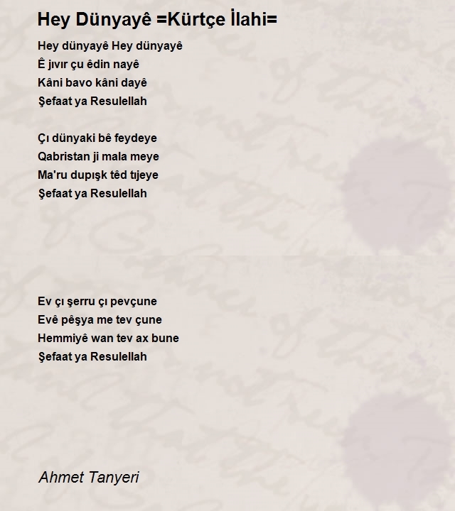 Ahmet Tanyeri