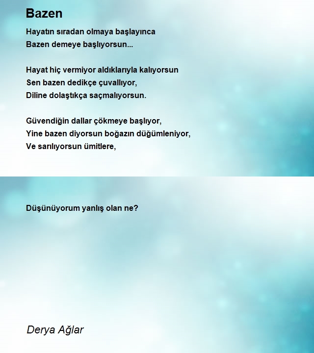 Derya Ağlar