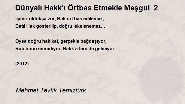 Mehmet Tevfik Temiztürk