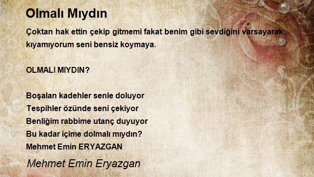 Mehmet Emin Eryazgan