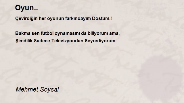 Mehmet Soysal