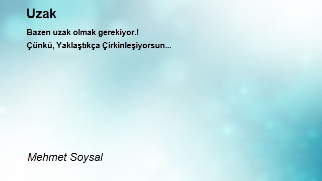 Mehmet Soysal