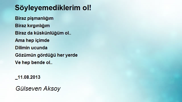 Gülseven Aksoy