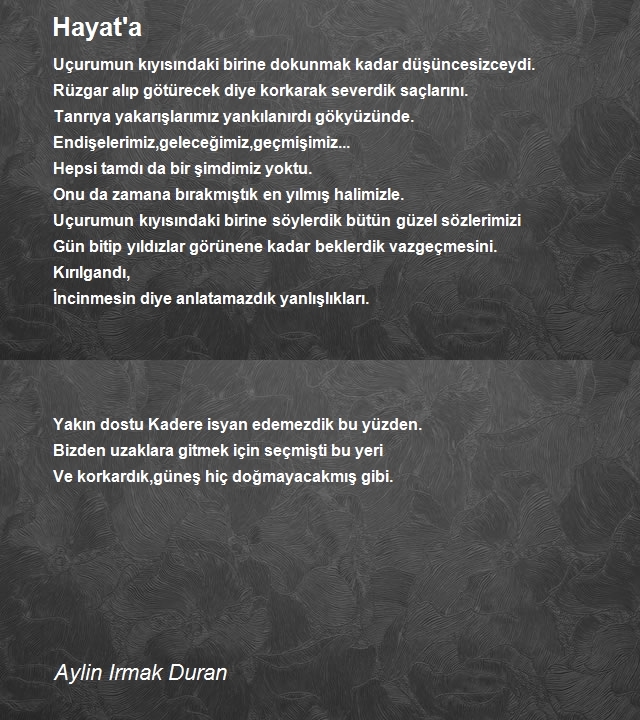 Aylin Irmak Duran