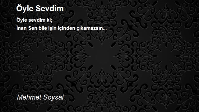 Mehmet Soysal