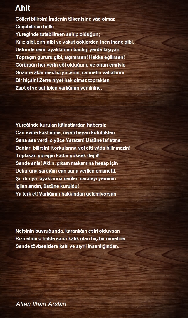 Altan İlhan Arslan