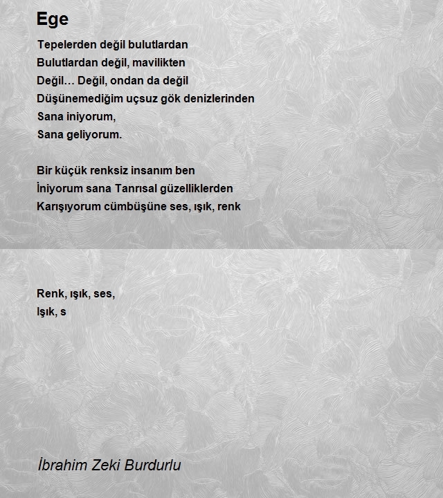 İbrahim Zeki Burdurlu