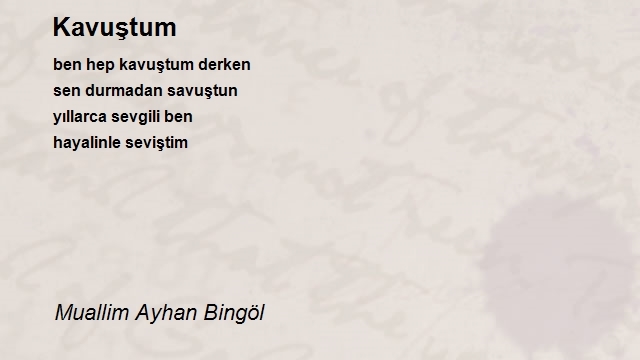 Muallim Ayhan Bingöl