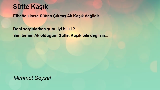 Mehmet Soysal