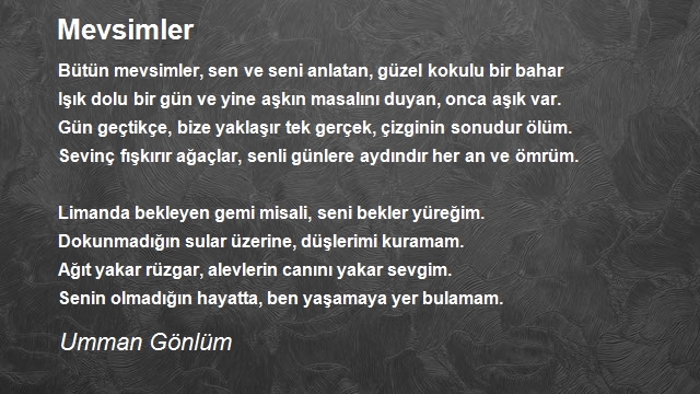 Umman Gönlüm