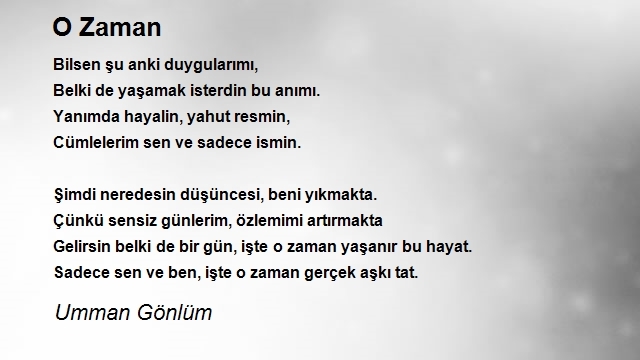 Umman Gönlüm