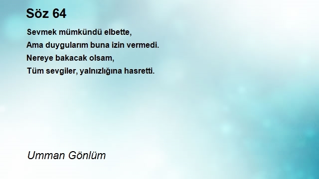 Umman Gönlüm