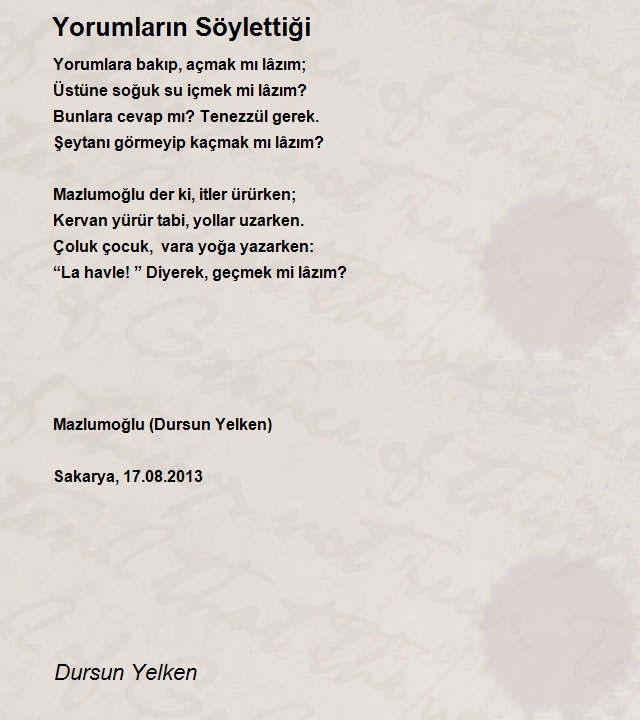 Dursun Yelken