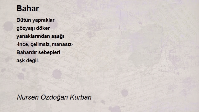 Nursen Özdoğan Kurban