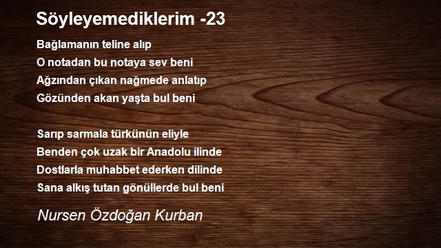 Nursen Özdoğan Kurban