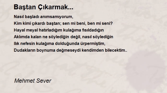 Mehmet Sever