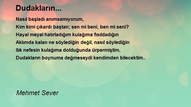 Mehmet Sever