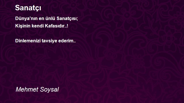 Mehmet Soysal