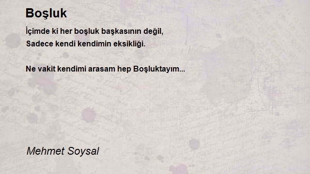 Mehmet Soysal