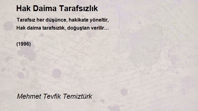 Mehmet Tevfik Temiztürk