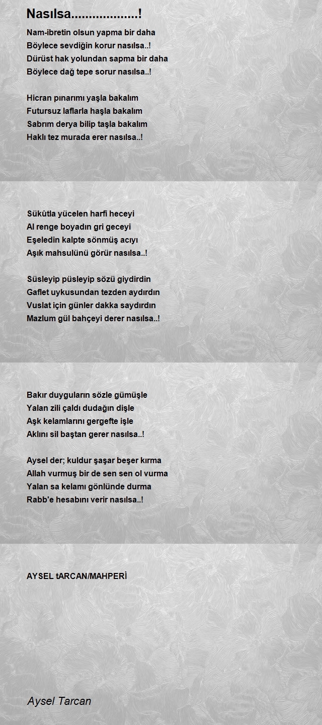 Aysel Tarcan