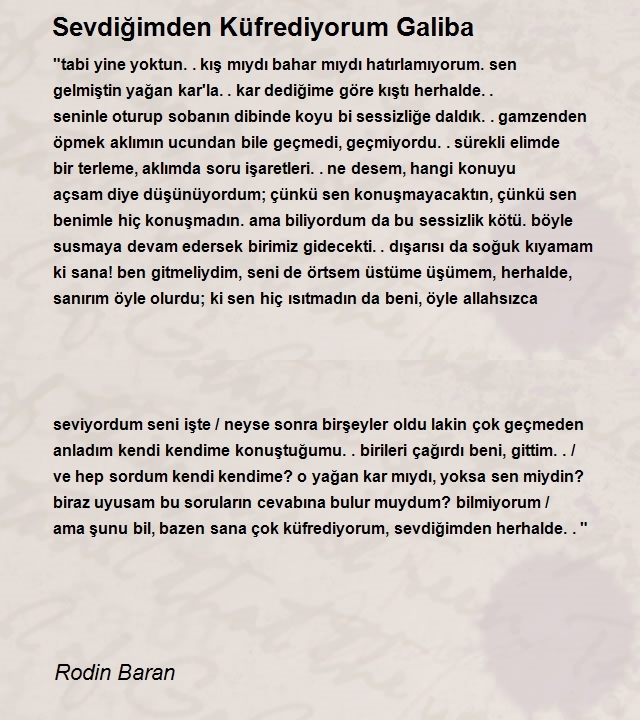 Rodin Baran