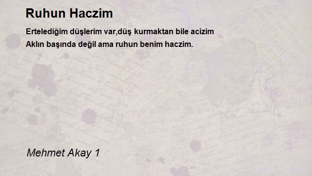 Mehmet Akay 1