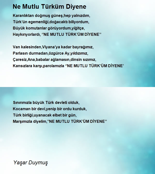 Yaşar Duymuş