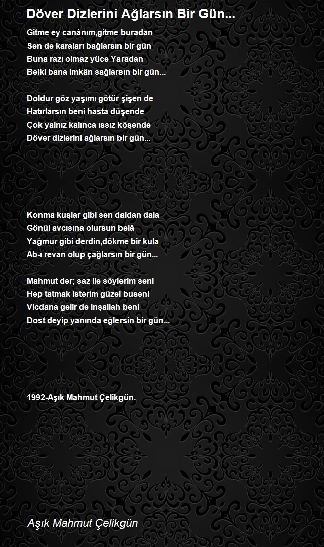 Aşık Mahmut Çelikgün